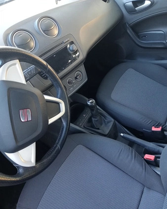 Seat Ibiza cena 17300 przebieg: 107000, rok produkcji 2012 z Gliwice małe 191